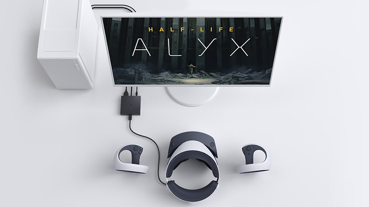 PlayStation VR2, Óculos de Realidade Virtual VR Para PS5, Branco e Preto