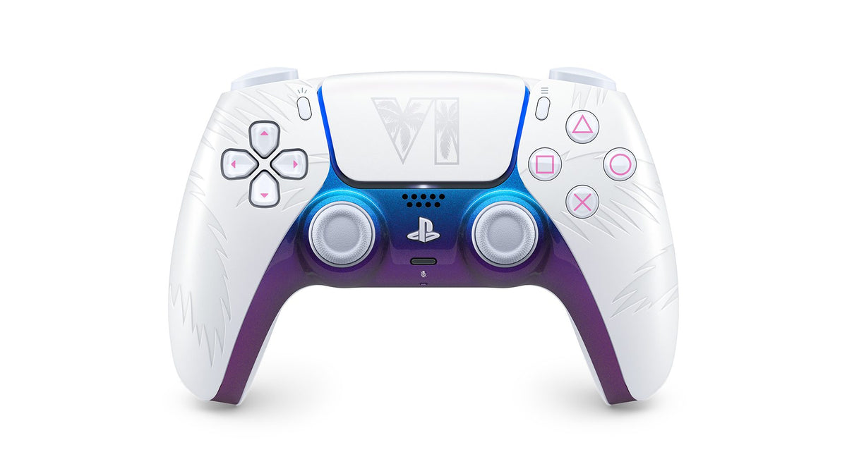 Controle sem fio DualSense Grand Theft Auto VI White Limited Edition