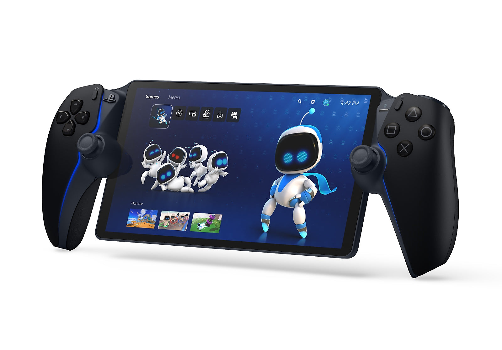 PlayStation Portal, Reprodutor Remoto para Console PS5, Midnight Black